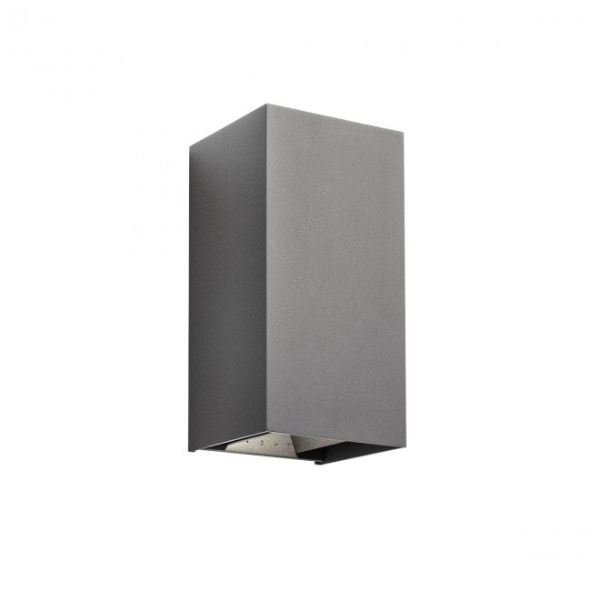 Aplica exterior Vary, gri închis, LED, 2X10W, IP54, 3000K, 90553