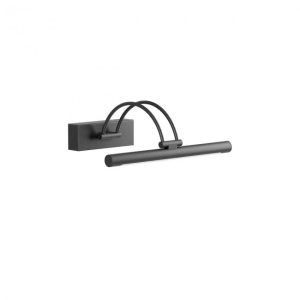 Aplica Redo Ikon, negru mat, LED, 7W, 453 lumeni, alb cald 3000K, L.30 cm, 01-3469