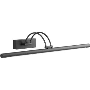 Aplica Redo Ikon, negru mat, LED, 16W, 1112 lumeni, alb cald 3000K, L.61 cm, 01-3471