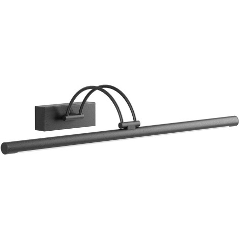 Aplica Redo Ikon, negru mat, LED, 16W, 1112 lumeni, alb cald 3000K, L.61 cm, 01-3471