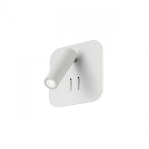 Aplica Redo QUDA SQ LED 1x6W+1x3W 3000K MAT WHITE, 01-1491
