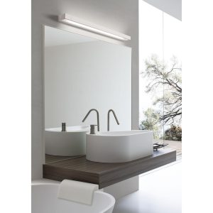 Aplica LED Redo FLIPPER, 18W, 60 cm, IP44, Alb mat, 3000K, 01-2294
