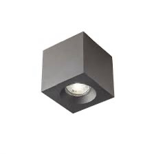 Plafoniera Redo Prato, negru mat, 1XGU10, IP44, L.9 cm cm, 01-3356