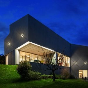 Aplica exterior MILESTONE, Gri închis, LED 2X4W IP54, 3000K, 9169