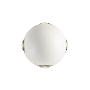 Aplica exterior Milestone, alb mat, LED, 12W, 1046 lumeni, alb cald 3000K, IP54, 90499