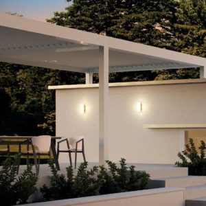 ILIUS Aplica exterior, gri închis, LED 10W, IP54, 4000K, 90363