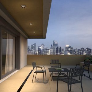 OKU PLAFONIERA EXTERIOR, Alb mat, LED SMD 14W, IP65, 3000K, 90265