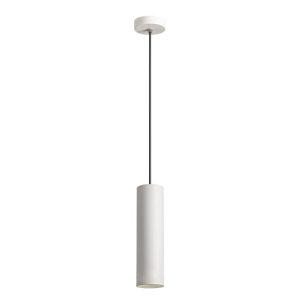 Suspensie exterior Klou, alb mat, LED, 9W, 542 lumeni, alb cald 3000K, IP54, D.8 cm, 90570