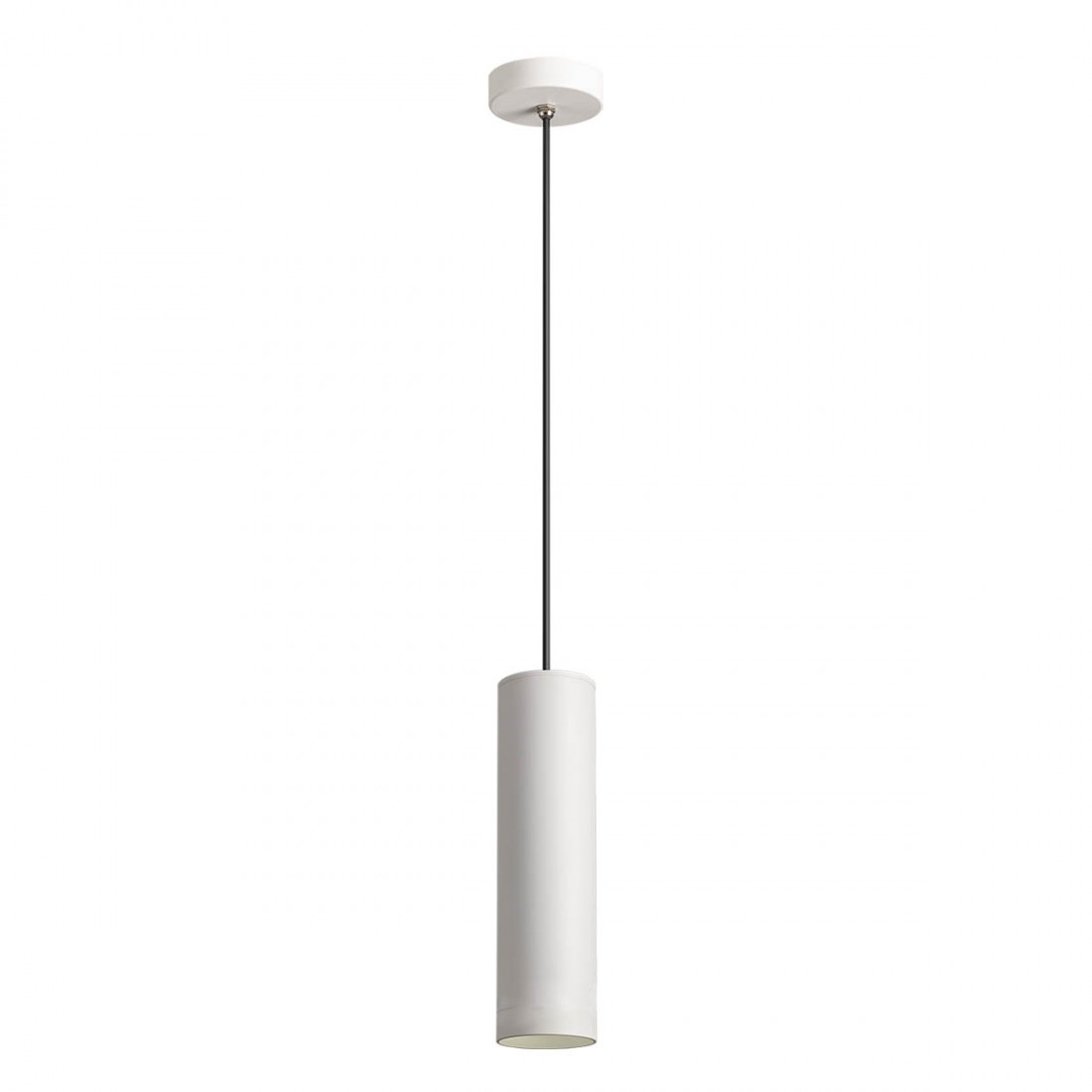 Suspensie exterior Klou, alb mat, LED, 9W, 542 lumeni, alb cald 3000K, IP54, D.8 cm, 90570