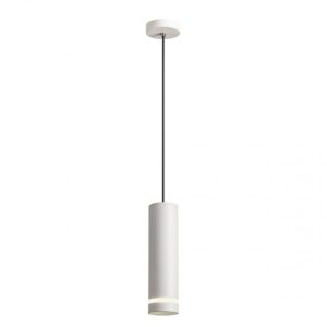Suspensie exterior Klou, alb mat, LED, 9W, 533 lumeni, alb cald 3000K, IP54, D.8 cm, 90513