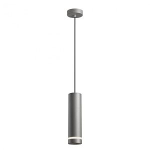 Suspensie exterior Klou, gri închis, , LED, 9W, 533 lumeni, alb cald 3000K, IP54, D.8 cm, 90514