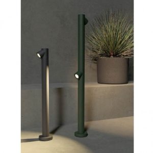 Stalp exterior Uboat, Redo, gri inchis, LED, 6W, 540 LM, alb cald 3000K, IP65, H.65 cm, 90543