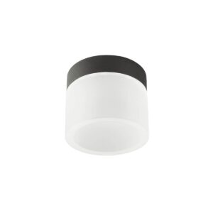 Plafonieră Redo Naida LED 6W, 3000K, 4000K, Negru mat, 01-3359