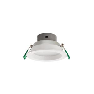 Xevo spot încastrat Arelux, led 8W, 4000K, 990lm, D. 12,50 cm, alb mat, EV01NW