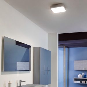 Plafoniera Redo SCREEN IP LED 30W 3000K IP44 WH/GLASS, 01-2498