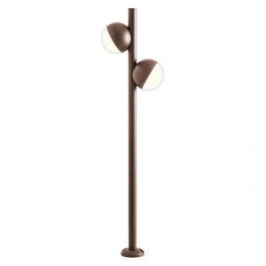 Stalp exterior Magnus, maro  inchis, LED, 20W, 2024 LM, alb cald 3000K, IP54, H.103 cm, 90560