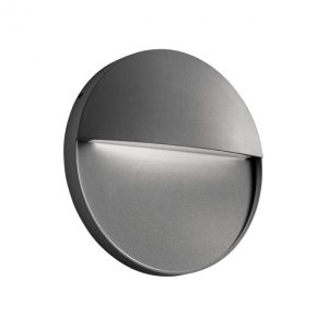 Aplica exterior Lander, gri închis, , LED, 6W, 275 lumeni, alb cald 3000K, IP54, 90477