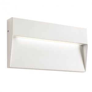 Aplică LED de exterior LANDER, 6W/230V IP54 alb mat, Redo 90480