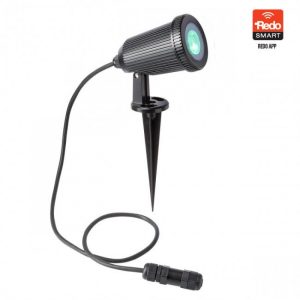 Proiector TAIGA LED NEGRU 6W IP65 RGB+W TUYA, 90149