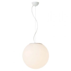 Suspensie exterior moderna Baloo 9974, 1 x E27, D 38 cm, opal,
