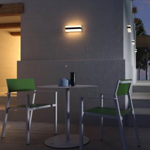 KODIAK APLICA/PLAFONIERA LED 8W IP65 WH/BK 4000K, 90327