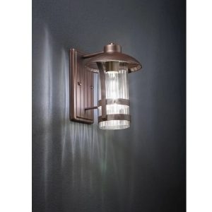 Aplica de exterior NORGE E27 42W IP23 Maro închis, 9574