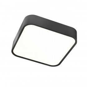Plafoniera SCREEN IP LED 30W 3000K IP44 BK/GLASS, 01-2499