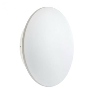 Aplica exterior Tanit, alb mat, LED, 24W,  alb cald 3000K, IP54, D.30 cm, 90541