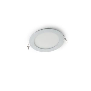 XFLAT PANOU LED ARELUX INCASTRAT 11W 3000K 180MM ROTUND ALB MAT FTR180WW MWH