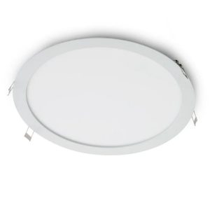 XFLAT PANOU LED ARELUX INCASTRAT 40W 4000K D. 42cm,  ROTUND ALB MAT FTR420NW MWH