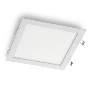 XFLAT square spot încastrat led Arelux, 30W, 3000K, 30x30cm, FTQ300WW MWH