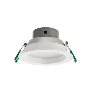 Xevo spot încastrat Arelux, led 12W, 4000K, 1445lm, D. 14,50 cm, alb mat, EV02NW