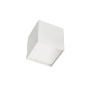 Spot aplicat/ Plafoniera led XSMOOTH, L10, LED SMD 10W, 797lm, 3000k, alb mat, Arelux, SM01WW SWH