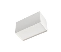 Spot aplicat/ Plafoniera led XSMOOTH, L.20cm, l.10cm, LED SMD 20W, 1592lm, 3000k, alb mat, Arelux, SM02WW SWH