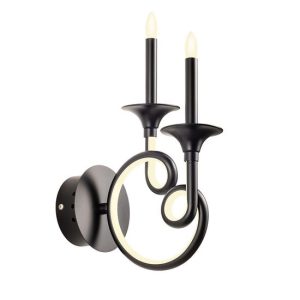 APLICA CHATEAU LED 10W,3000K, 950lm, negru mat, ICH W2 22