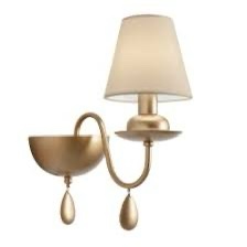 Aplica Incanti Elizee, bronz, 1XE14, IEL W1 23 02