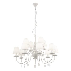 Lustra Incanti Elizee, alb, 12XE14, IEL C12 01 01