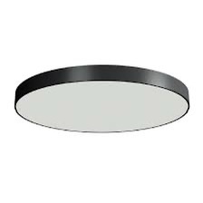 XPill Round, Corp de iluminat suspendat sau aplicat în tavan,  negru , LED, 100W, 4000K, D. 80 cm, 16800Lm, PXRU05NW SBK