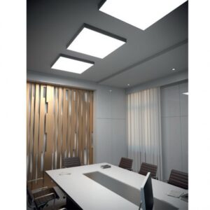 Xpill Square Corp de iluminat suspendat sau aparent, negru , LED, 50W, 3000K-4000K-6000K, 50 cm, 7000Lm, PXQU02CCT SBK