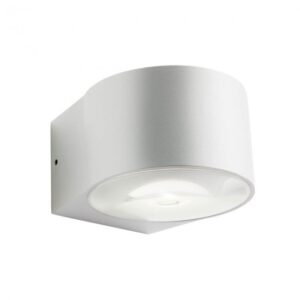 LOG APLICA EXTERIOR REDO, LED COB 12W IP65, 3000K, Alb mat, 90062
