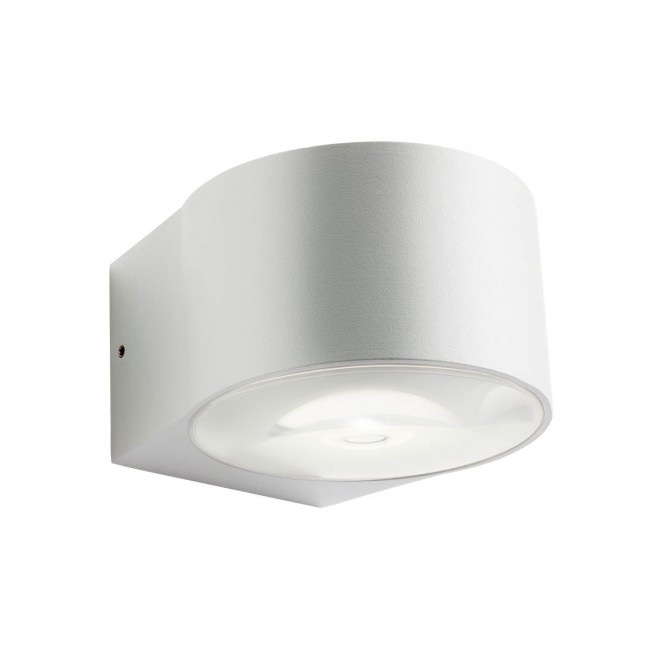 LOG APLICA EXTERIOR REDO, LED COB 12W IP65, 3000K, Alb mat, 90062