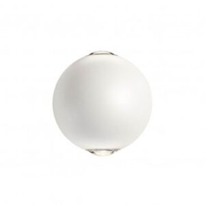 Aplica exterior Milestone, alb mat, LED, 6W, 528 lumeni, alb cald 3000K, IP54, 90497