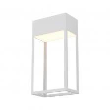 Aplica de exterior Stand, alb mat, LED 20W, 2396 lumeni, alb cald, 3000K, IP65, Redo, 90602