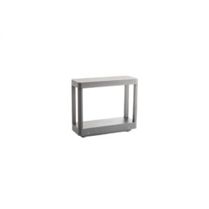 Wake, Stalp exterior Redo, gri inchis, LED, 8W, 545 lumeni, alb cald 3000K, IP65, H.20 cm, 90580