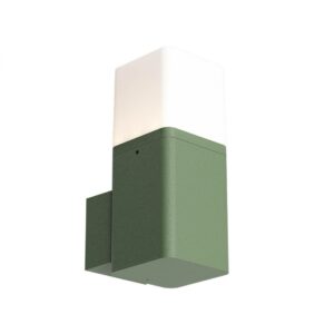 Aplica exterior Volt, verde inchis, LED, 13W, 895 lumeni, alb cald 3000K, IP54, 90607