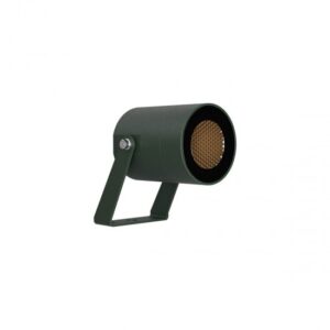 Miniproiector orientabil Redo XRock , verde inchis, 9W, 24V, lumina calda, 3000K, IP65, RK03WW GN