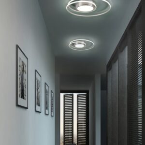 Lustră moderna YAVA LED 56W, 6800Lm, 2700K/4000K/6000K , Dimabila, telecomandă inclusă, 672310207 TRIO