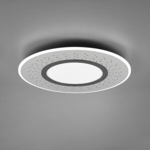 Plafoniera moderna VERUS TRIO LED 44W, Nickel mat, D.50cm, 2700-6500K, 5300Lm, dimabila, 626910307