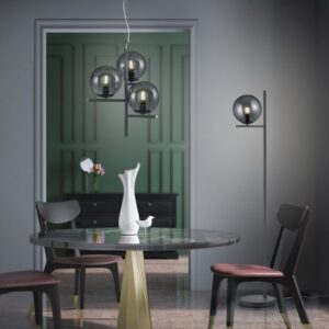 Trio -Pure Lustra moderna 3xE14, D.40cm, H.1,5m, 302000342 Trio