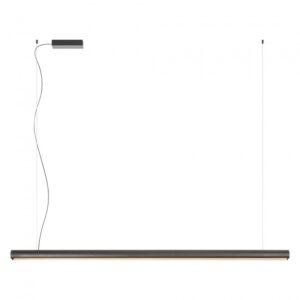 CITYLINE  LUSTRĂ DE INTERIOR LED 35W 2726Lm, CCT/3000K/4000K, H.2082, L1500, Matt Black, Redo, 01-3702